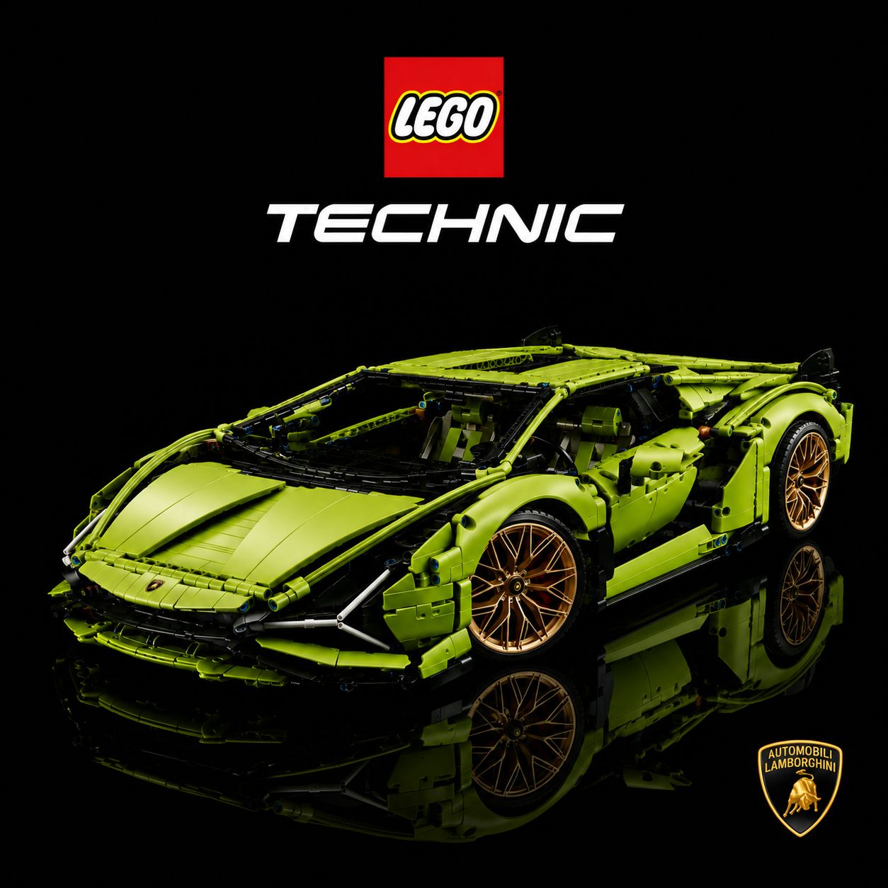 Technic Lamborghini Sián FKP 37 (Con Logo)